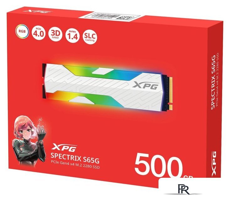 SSD ADATA XPG Spectrix S65G 500GB SSPECTRIXS65G-500G-CI - Изображение №6 — Интернет-магазин ПроЗаказ