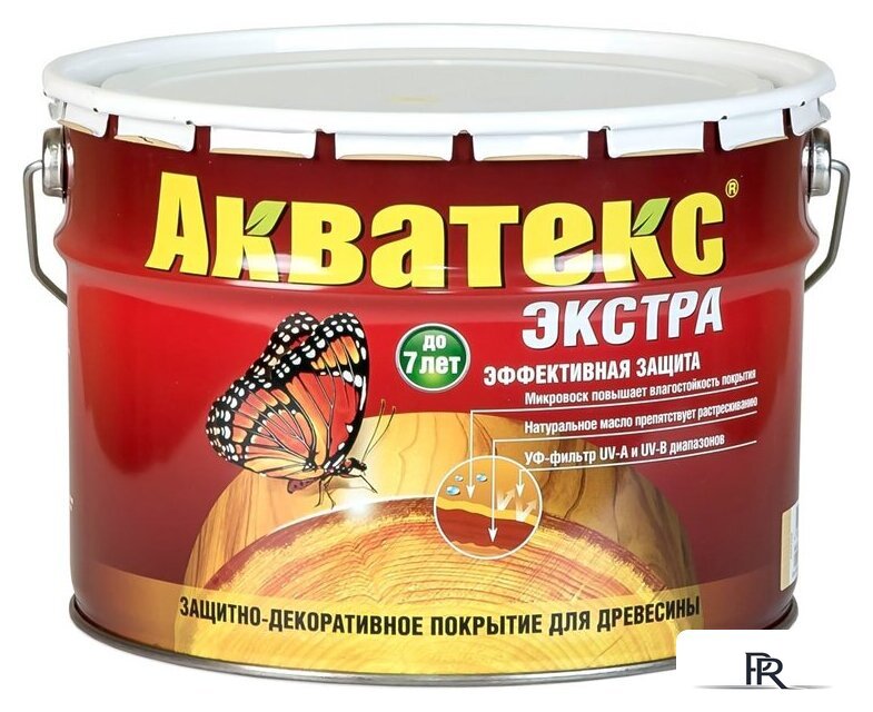 Пропитка Акватекс Экстра (палисандр, 9 л) - Изображение №1 — Интернет-магазин ПроЗаказ