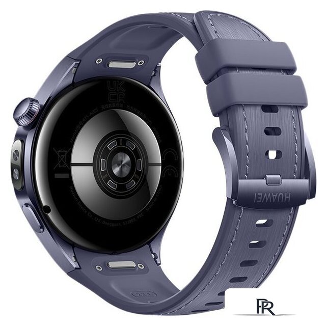 Умные часы Huawei Watch 5 46 мм (фиолетовый, с фиолетовым силиконовым ремешком, международная версия) - Изображение №2 — Интернет-магазин ПроЗаказ