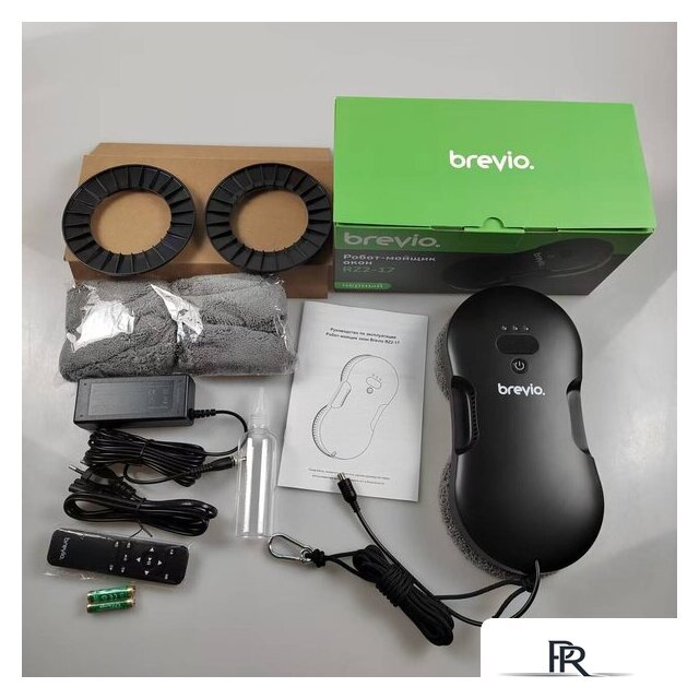 Робот для мытья окон Brevio RZ2-17 (черный) - Изображение №7 — Интернет-магазин ПроЗаказ