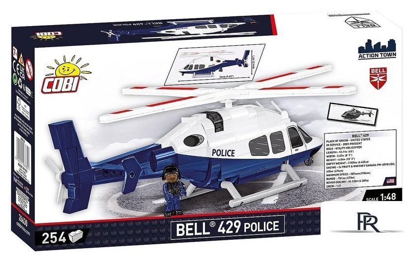 Конструктор Cobi Action Town Bell 429 Police - Изображение №10 — Интернет-магазин ПроЗаказ