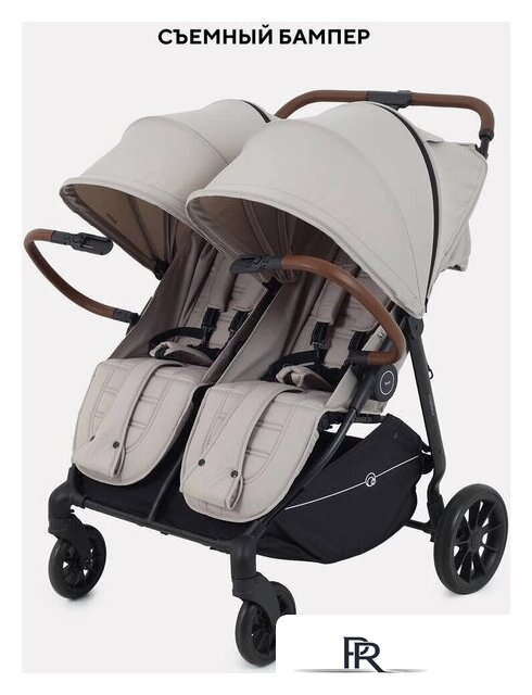 Коляска прогулочная «книга» Rant Twinny RA151 2025 (milk coffee) - Изображение №5 — Интернет-магазин ПроЗаказ