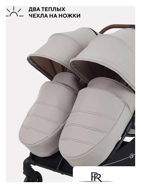 Коляска прогулочная «книга» Rant Twinny RA151 2025 (milk coffee) - Изображение №4 — Интернет-магазин ПроЗаказ