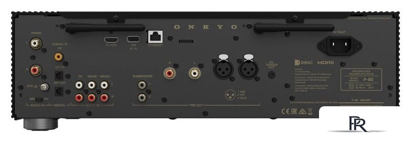 Предварительный усилитель Onkyo P-80 (черный) - Изображение №5 — Интернет-магазин ПроЗаказ