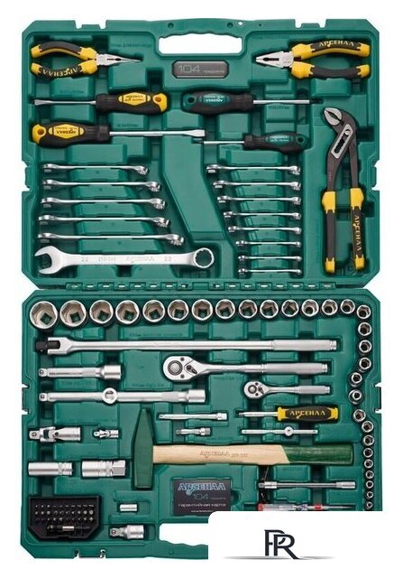 Набор домашнего мастера Арсенал 8144610 (104 предмета) - Изображение №3 — Интернет-магазин ПроЗаказ