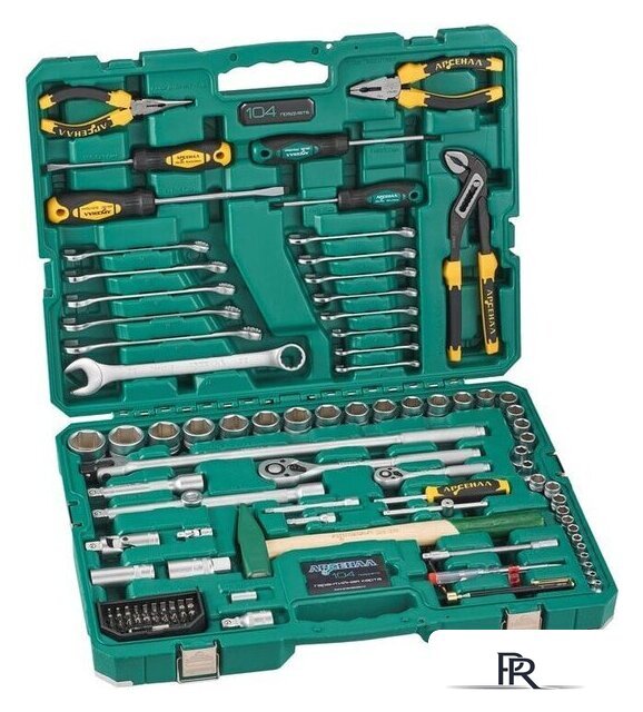 Набор домашнего мастера Арсенал 8144610 (104 предмета) - Изображение №1 — Интернет-магазин ПроЗаказ