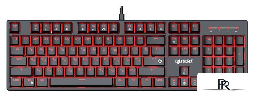Клавиатура Defender Quest GK-596 - Изображение №1 — Интернет-магазин ПроЗаказ