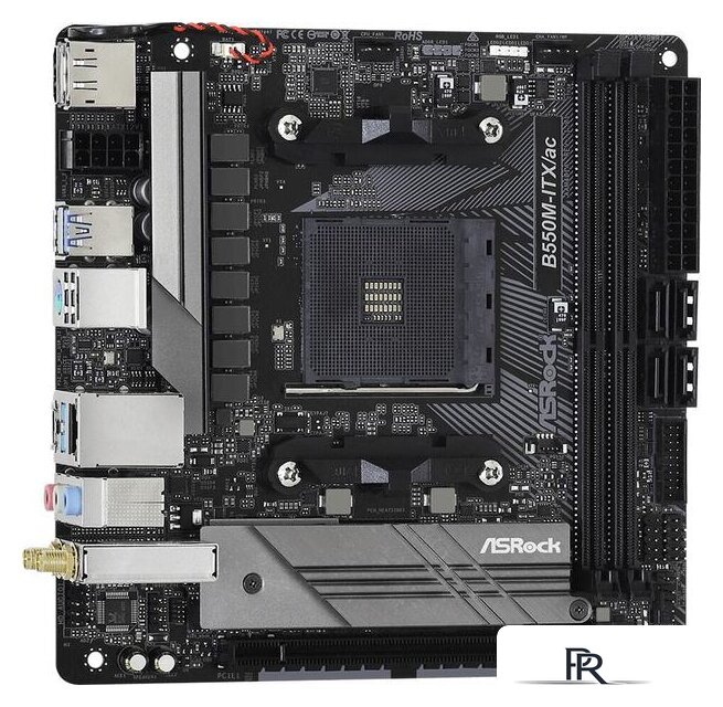 Материнская плата ASRock B550M-ITX/ac - Изображение №4 — Интернет-магазин ПроЗаказ
