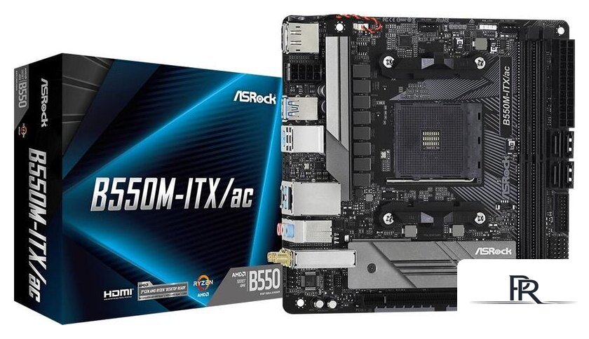 Материнская плата ASRock B550M-ITX/ac - Изображение №2 — Интернет-магазин ПроЗаказ