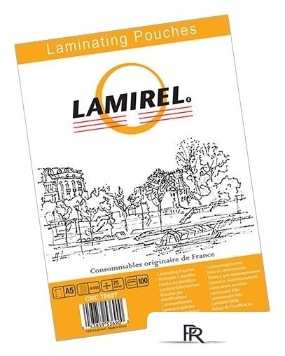 Пленка для ламинирования Lamirel A5, 75 мкм, 100 л LA-78657 - Изображение №1 — Интернет-магазин ПроЗаказ
