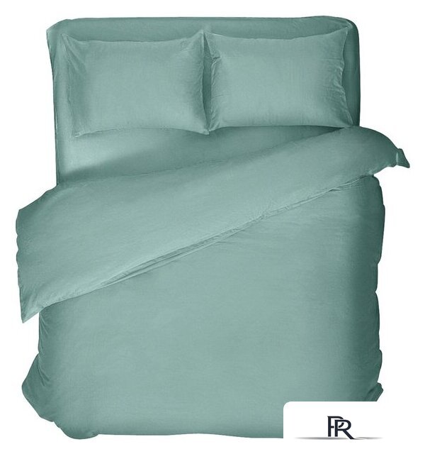 Пододеяльник Нордтекс Verossa 200x220 776133 (Melange Emerald) - Изображение №2 — Интернет-магазин ПроЗаказ