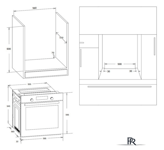 Электрический духовой шкаф Korting OKB 370 CMX - Изображение №2 — Интернет-магазин ПроЗаказ
