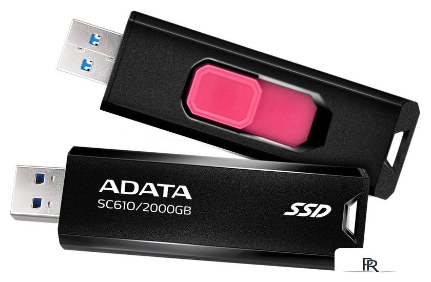 Внешний накопитель ADATA SC610 2TB SC610-2000G-CBK/RD - Изображение №3 — Интернет-магазин ПроЗаказ