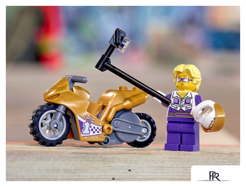 Конструктор LEGO City 60309 Трюковый мотоцикл с экшн-камерой - Изображение №6 — Интернет-магазин ПроЗаказ