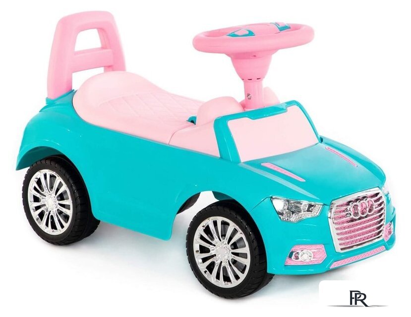 Каталка Полесье SuperCar №2 84576 (бирюзовый) - Изображение №2 — Интернет-магазин ПроЗаказ