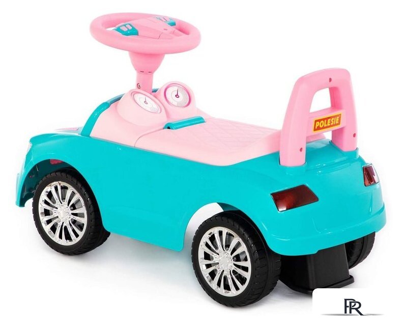 Каталка Полесье SuperCar №2 84576 (бирюзовый) - Изображение №5 — Интернет-магазин ПроЗаказ