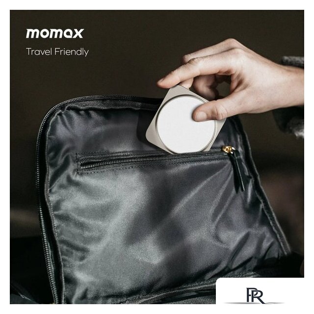 Беспроводное зарядное Momax Q2.Mag 3-in-1 UD31L (титановый) - Изображение №10 — Интернет-магазин ПроЗаказ