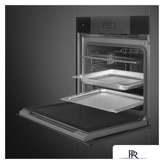Электрический духовой шкаф Smeg Linea Aesthetic SO6104S4PB3 - Изображение №4 — Интернет-магазин ПроЗаказ