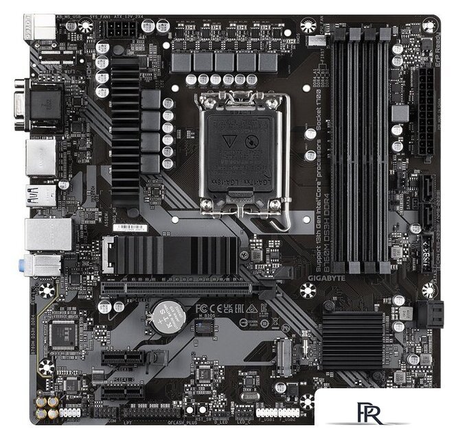 Материнская плата Gigabyte B760M DS3H DDR4 (rev. 1.0) - Изображение №1 — Интернет-магазин ПроЗаказ