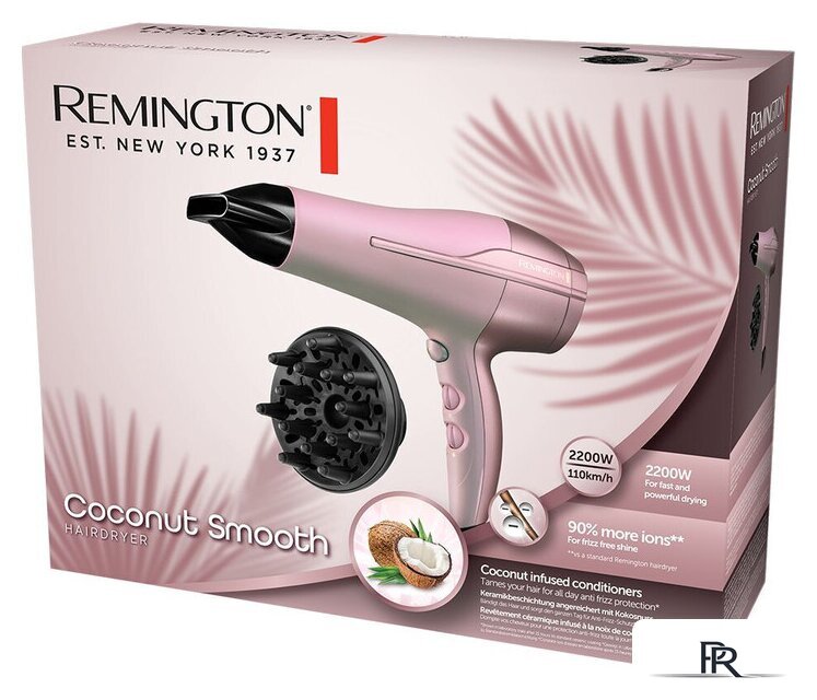 Фен Remington Coconut Smooth D5901 - Изображение №3 — Интернет-магазин ПроЗаказ