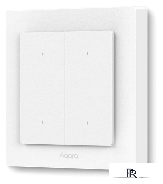 Выключатель Aqara Light Switch H2 EU WS-K08D 2 клавиши (белый) - Изображение №1 — Интернет-магазин ПроЗаказ