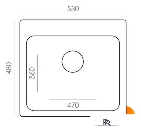 Кухонная мойка Quartz Bond 530 (лен) - Изображение №3 — Интернет-магазин ПроЗаказ