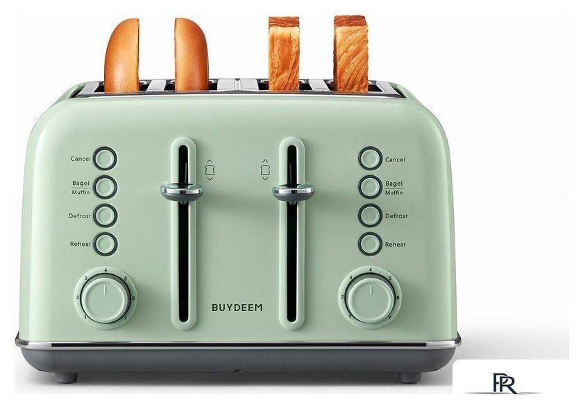 Тостер Buydeem DT640 Cozy Greenish - Изображение №2 — Интернет-магазин ПроЗаказ