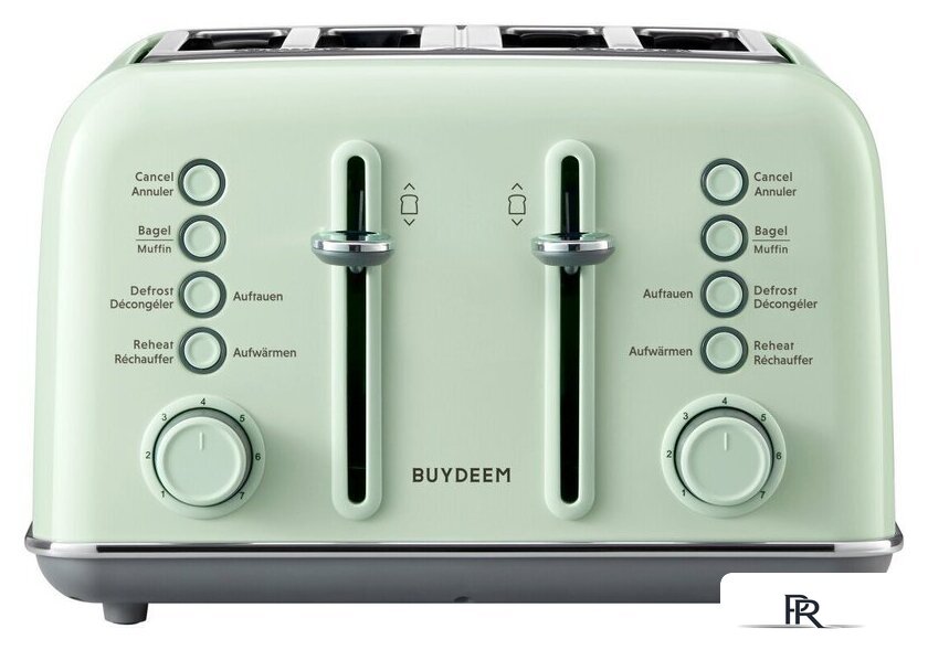 Тостер Buydeem DT640 Cozy Greenish - Изображение №1 — Интернет-магазин ПроЗаказ