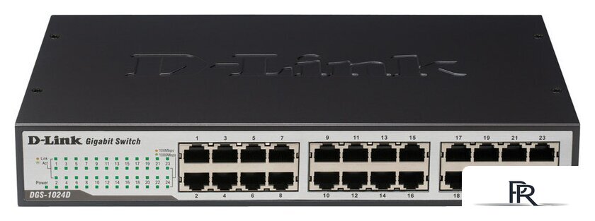 Неуправляемый коммутатор D-Link DGS-1024D - Изображение №1 — Интернет-магазин ПроЗаказ