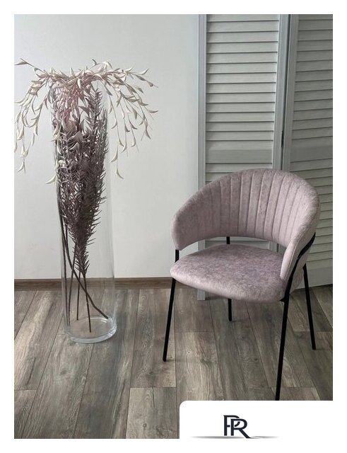 Стул M-City Гемма 688M05705 (Rain 10 Lavanda/черный) - Изображение №3 — Интернет-магазин ПроЗаказ