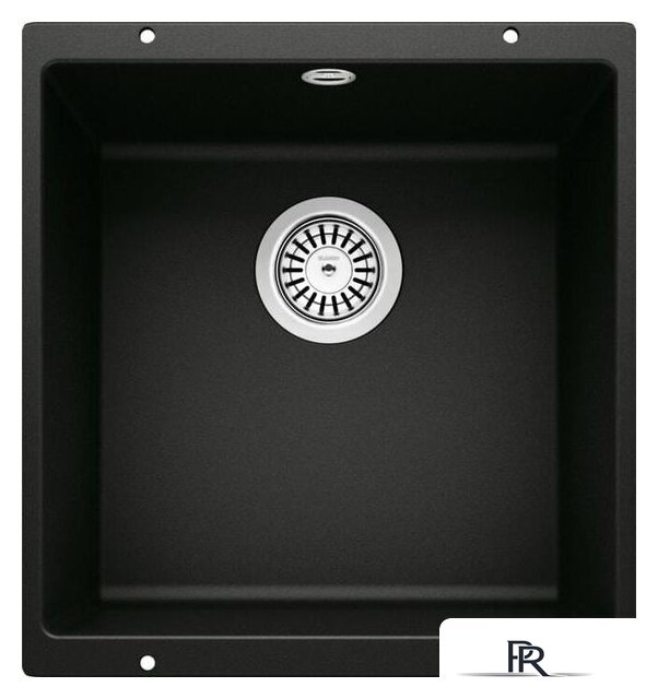 Кухонная мойка Blanco Rotan 400-U 526097 (черный) - Изображение №1 — Интернет-магазин ПроЗаказ