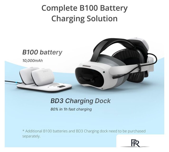 Корпус для батареи контроллера BOBOVR P4U Battery Strap для PICO 4 Ultra & Ultra Enterprise - Изображение №5 — Интернет-магазин ПроЗаказ