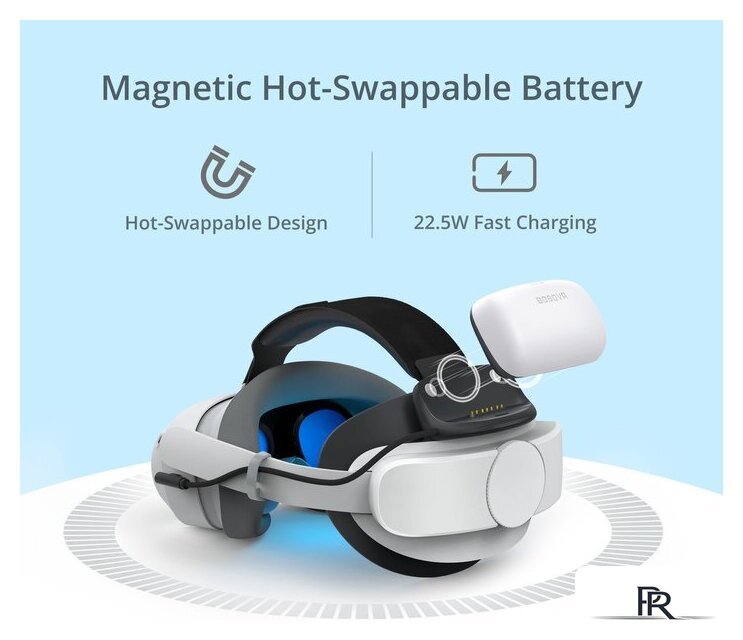 Корпус для батареи контроллера BOBOVR P4U Battery Strap для PICO 4 Ultra & Ultra Enterprise - Изображение №3 — Интернет-магазин ПроЗаказ