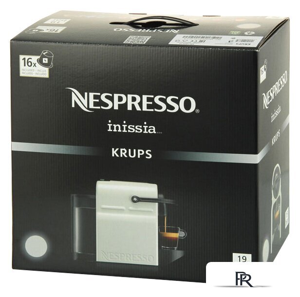 Капсульная кофеварка Krups Nespresso Inissia XN100110 (белый) - Изображение №6 — Интернет-магазин ПроЗаказ