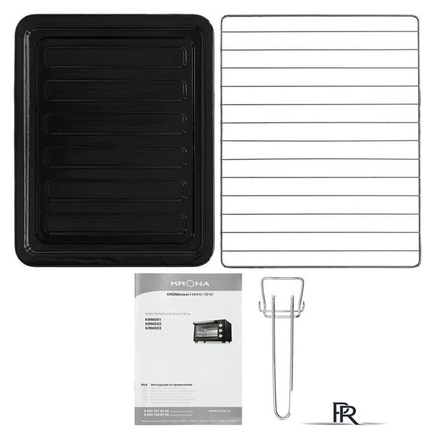 Мини-печь Krona Ofen 28 BL - Изображение №14 — Интернет-магазин ПроЗаказ