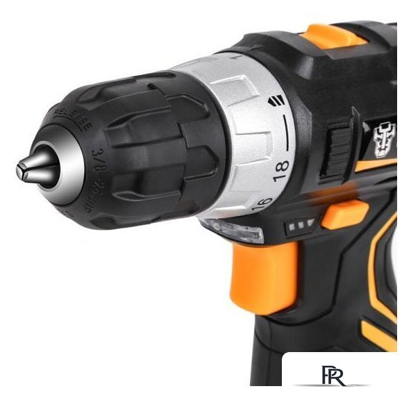 Дрель-шуруповерт Deko GCD12DU3 SET 4 063-4140 (с 2-мя АКБ, кейс, набор оснастки) - Изображение №4 — Интернет-магазин ПроЗаказ