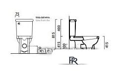 Бачок для унитаза GSI Elements Classic 878111 - Изображение №4 — Интернет-магазин ПроЗаказ