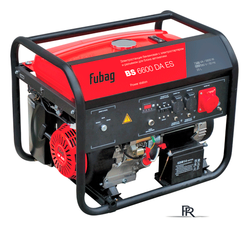 Бензиновый генератор Fubag BS 6600 DA ES - Изображение №1 — Интернет-магазин ПроЗаказ