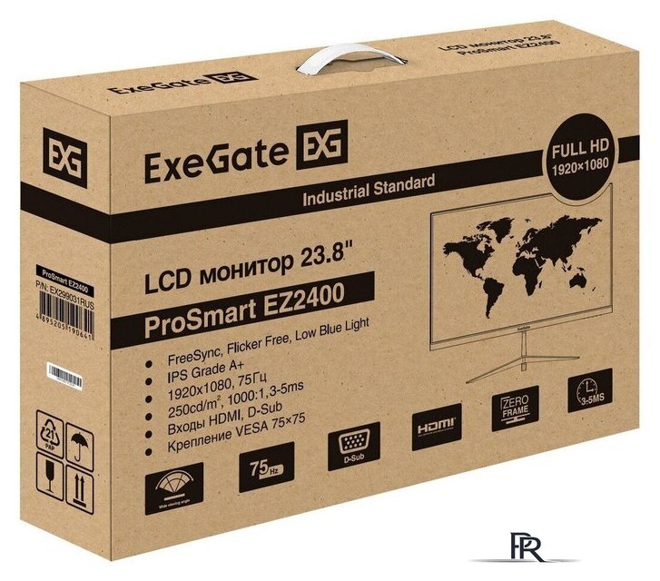 Монитор ExeGate ProSmart EZ2400 EX299031RUS - Изображение №9 — Интернет-магазин ПроЗаказ
