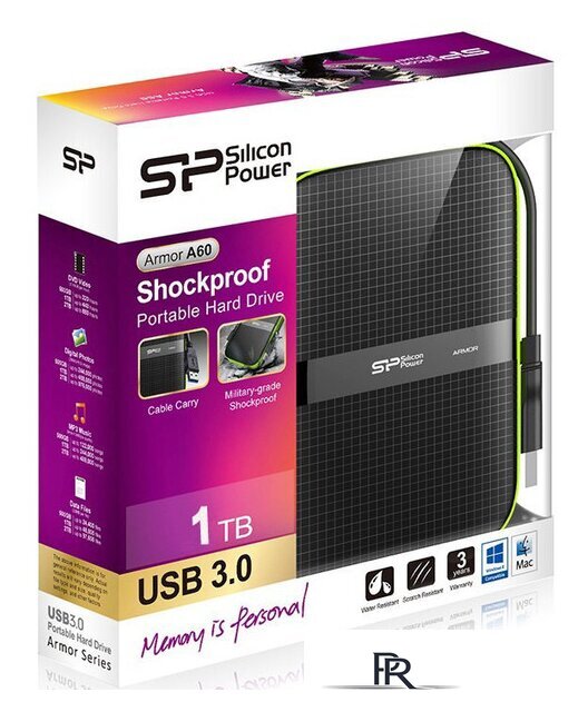 Внешний накопитель Silicon-Power Armor A60 1TB SP010TBPHDA60S3K - Изображение №7 — Интернет-магазин ПроЗаказ