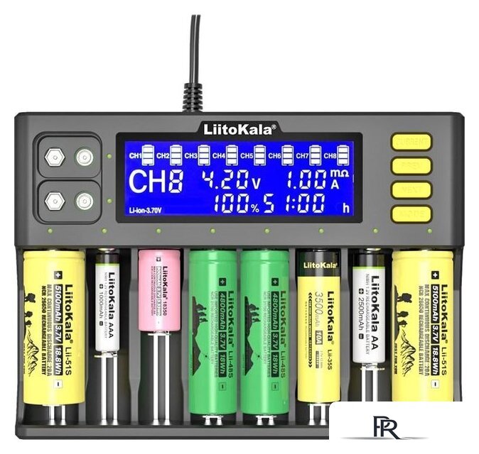 Зарядное устройство LiitoKala Lii-S8 - Изображение №5 — Интернет-магазин ПроЗаказ