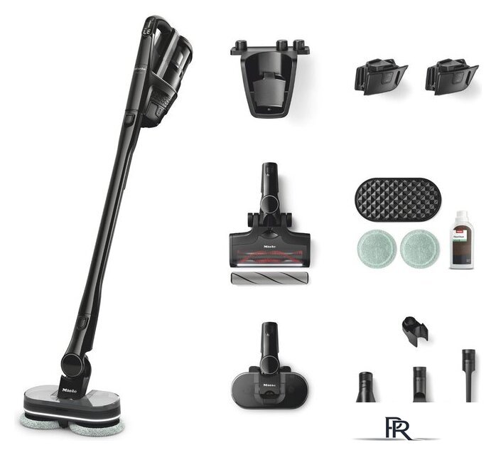 Пылесос Miele Triflex HX3 Plus Aqua ObsidianBlack SWDL0 (черный обсидиан) - Изображение №1 — Интернет-магазин ПроЗаказ
