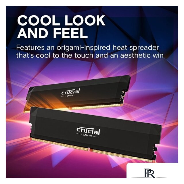 Оперативная память Crucial Pro Overclocking Edition 2x16ГБ DDR5 6000 МГц CP2K16G60C36U5B - Изображение №4 — Интернет-магазин ПроЗаказ