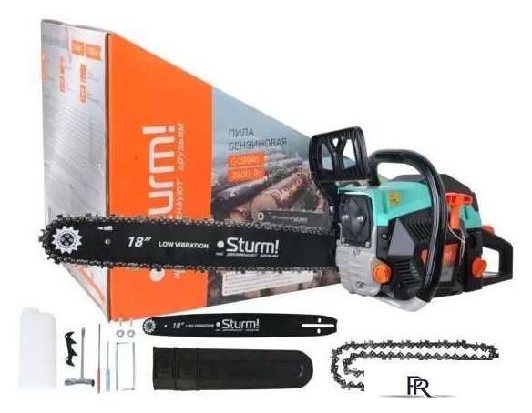 Бензопила Sturm GC9945 - Изображение №9 — Интернет-магазин ПроЗаказ