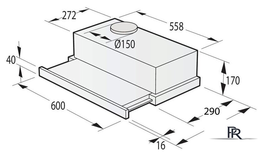 Кухонная вытяжка Gorenje TH62E3X - Изображение №8 — Интернет-магазин ПроЗаказ