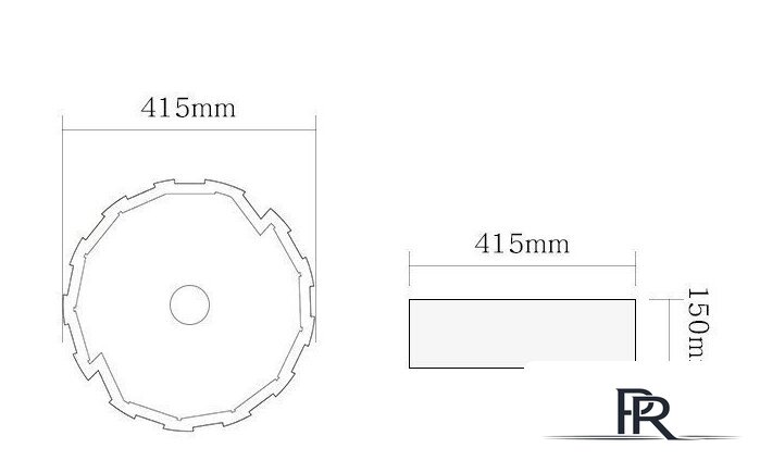Умывальник SantiLine SL-7016 - Изображение №2 — Интернет-магазин ПроЗаказ