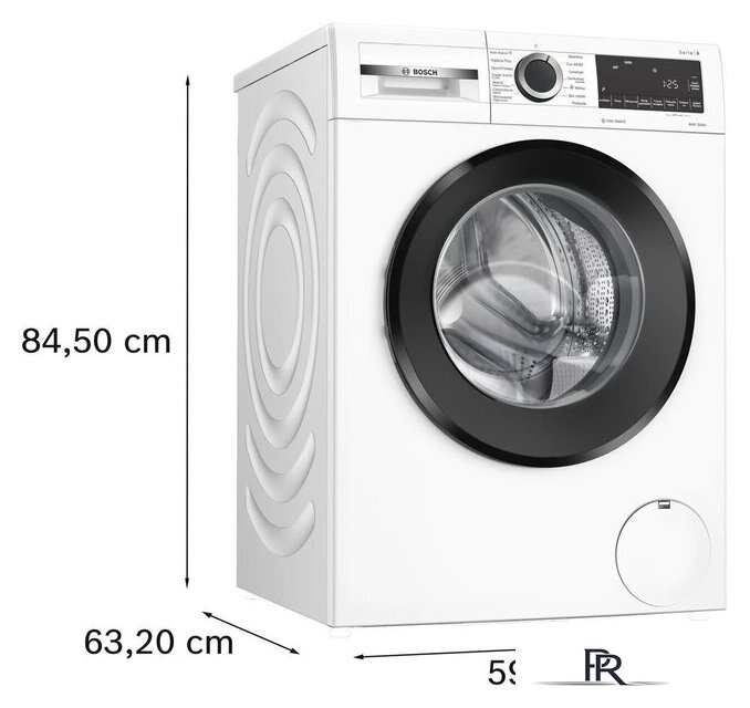 Стиральная машина Bosch Serie 6 WGG244Z9PL - Изображение №5 — Интернет-магазин ПроЗаказ