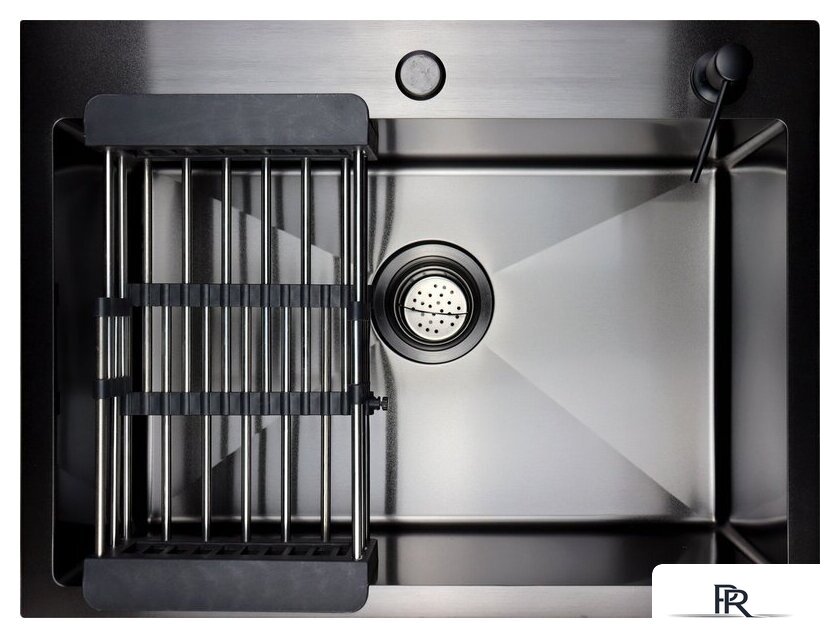 Кухонная мойка Berge 6045 Premium (черный) - Изображение №6 — Интернет-магазин ПроЗаказ