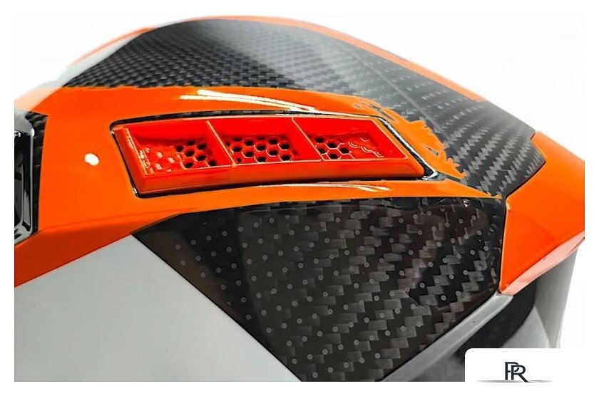 Мотошлем AIM RH855 Carbon Terrain RH855T-DBO-M (M, черный/оранжевый) - Изображение №10 — Интернет-магазин ПроЗаказ