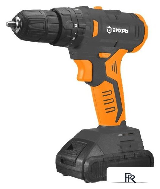 Дрель-шуруповерт Вихрь ДА-18Л-2КУ/Б (с 2-мя АКБ, кейс) - Изображение №1 — Интернет-магазин ПроЗаказ